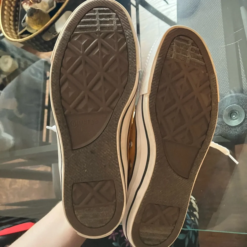 Converse Mustard Yellow Low-Top Sneakers - Picture 4 of 5